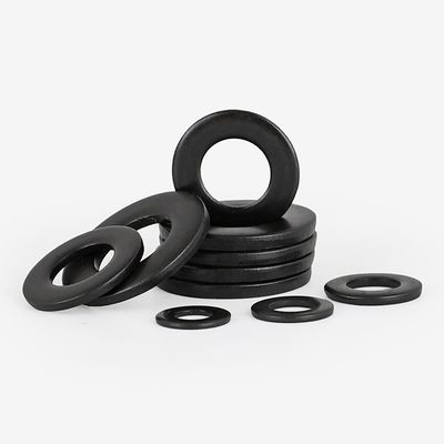 Parafusos espessados DIN125 Plain Copper Aluminum Flat Pad para lavadoras de metal de zinco preto