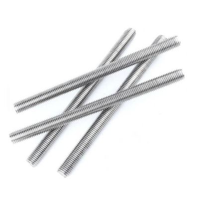Fino de zinco M4-M48 A2-70 A4-70 Aço inoxidável aço galvanizado aço carbono parafuso roscado