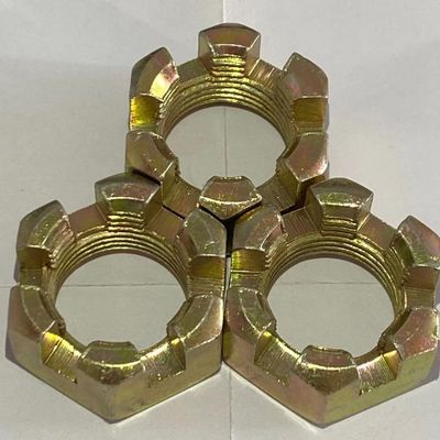 DIN935 Amêndoas com ranhuras Hex Amêndoas de castelo com ranhuras Grau 4.8/8.8/10.9/12.9Ect Padrão DIN