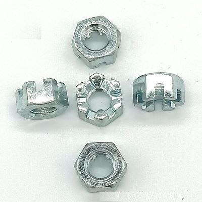 DIN935 Amêndoas com ranhuras Hex Amêndoas de castelo com ranhuras Grau 4.8/8.8/10.9/12.9Ect Padrão DIN