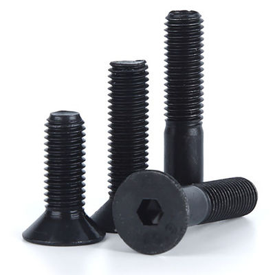 Parafusos de tampa de cabeça para aplicações M3.5-M12 certificados ISO9001 Hexagon Socket Countersunk