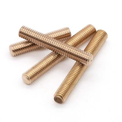 Handan Yateng Rods Threaded de aço DIN975 Barras de fio amarelo de zinco Grau 4.8/8.8/10.9/12.9