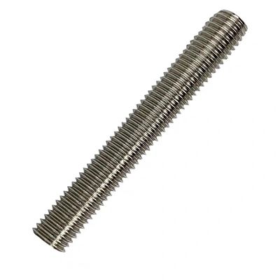 Handan Yateng Rods Threaded de aço DIN975 Barras de fio amarelo de zinco Grau 4.8/8.8/10.9/12.9