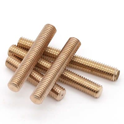 Handan Yateng Rods Threaded de aço DIN975 Barras de fio amarelo de zinco Grau 4.8/8.8/10.9/12.9