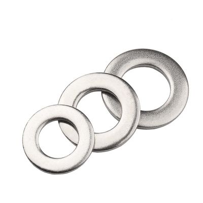 Flat Spring Steel Spacer Thin Flat 304 inoxidável Din7989 Din988 Din125 Lavadoras revestidas com zinco aço cobre