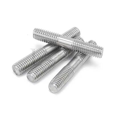 Finish Zinc aço inoxidável A4-70 A2-70 Stud parafuso DIN9674 Rod roscado aço carbono plano