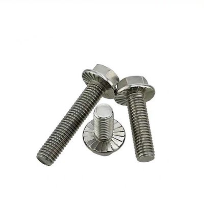 Lâmina do parafuso de flange hexadecimal de titânio 3 mm-500 mm M3-M64 para indústria do petróleo e do gás