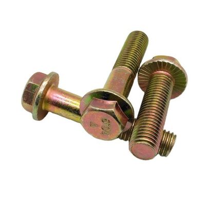 Ferramentas de fixação Chengyi Customized Flange Hex Head Bolts DIN6921 com Certificado ISO9001