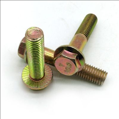 Ferramentas de fixação Chengyi Customized Flange Hex Head Bolts DIN6921 com Certificado ISO9001