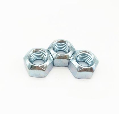ISO9001 Certificado ZINC Finish Hexagon Point Lock Nuts DIN980V para fixação segura