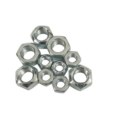 ISO9001 Certificado ZINC Finish Hexagon Point Lock Nuts DIN980V para fixação segura
