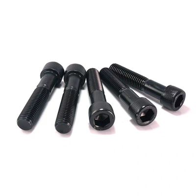 ASTM A574 Finish de óxido negro Hexagon Socket Head Cap Screws DIN912 em padrão industrial