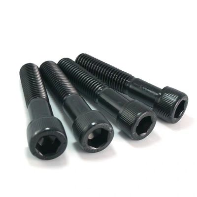 ASTM A574 Finish de óxido negro Hexagon Socket Head Cap Screws DIN912 em padrão industrial