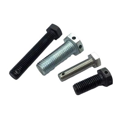 Eixo hexagonal com o buraco para o alfinete Cotter no meio da cabeça ou no final M3-M100 DIN ANSI Standard
