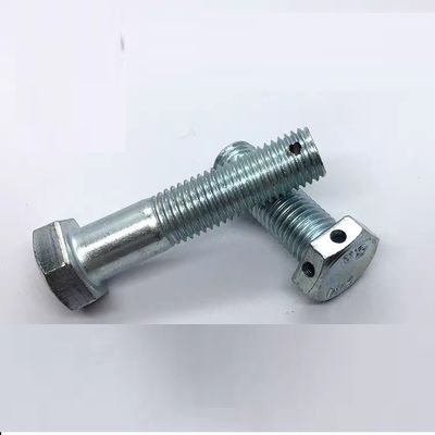 Eixo hexagonal com o buraco para o alfinete Cotter no meio da cabeça ou no final M3-M100 DIN ANSI Standard