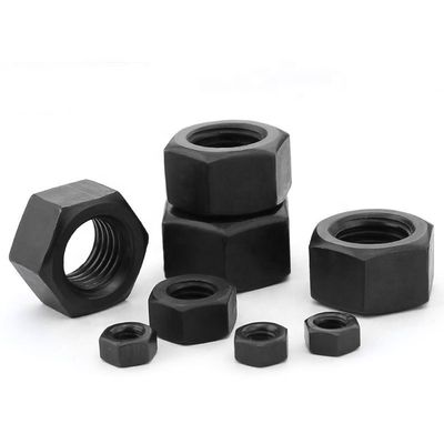 Grau 4.8/ 8.8/ 10.9/ 12.9 Nozes hexadecimais de aço carbono M3 a M100 para a indústria do petróleo e do gás