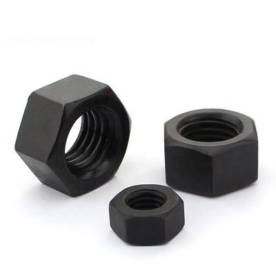 Grau 4.8/ 8.8/ 10.9/ 12.9 Nozes hexadecimais de aço carbono M3 a M100 para a indústria do petróleo e do gás