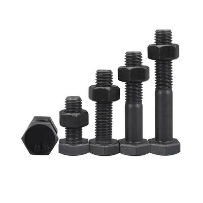 Fino de zinco de grau 8.8 para parafusos e porcas hexadecimais M6-M36 M10 DIN933 934 para aplicações industriais