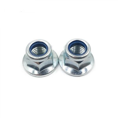 M2-M100 Hex Flange Nylock Nut Fornecimento direto Melhor com Zn HDG Finish Plain Negro