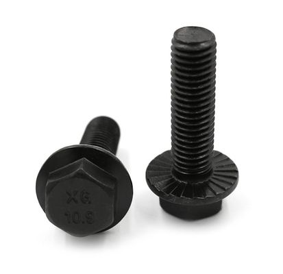 Fornecimento direto de parafusos de flange hexadecimal DIN6921 com padrão DIN e certificado ISO9001
