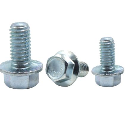 Fornecimento direto de parafusos de flange hexadecimal DIN6921 com padrão DIN e certificado ISO9001