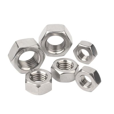 Aço inoxidável revestido com zinco amarelo SS304 SS316 A2 A4 70 80 Hex Nut DIN934 Direct