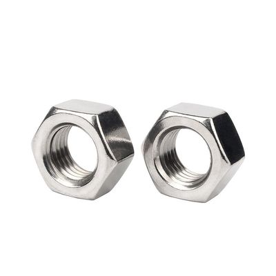 Aço inoxidável revestido com zinco amarelo SS304 SS316 A2 A4 70 80 Hex Nut DIN934 Direct
