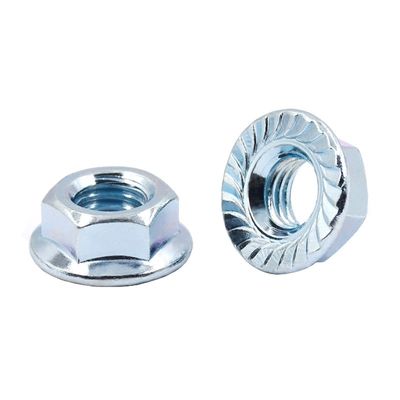 Sistema de medição métrico DIN 6923 Galvanizado Hex Flange Nut com parafuso aceitável OEM
