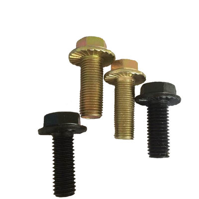 Bolinhos de flange hexadecimal de aço carbono certificado ISO9001 DIN 6921 para várias indústrias