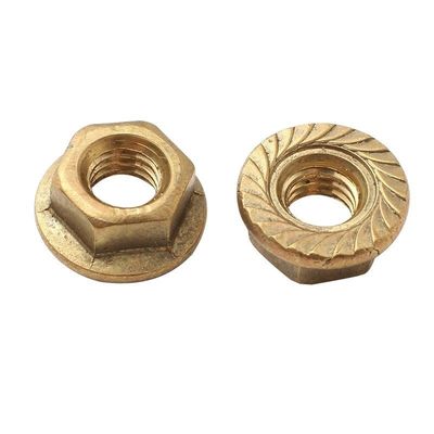 Metric DIN 6923 Hex Flange Nut com parafuso feito de aço inoxidável para abastecimento direto