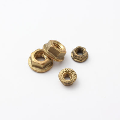 Metric DIN 6923 Hex Flange Nut com parafuso feito de aço inoxidável para abastecimento direto