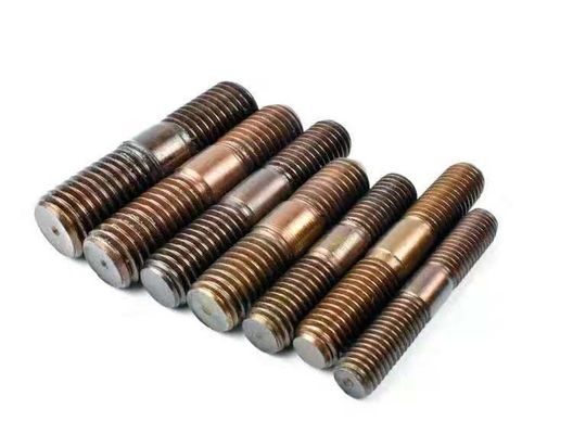 Fino de zinco DIN Standard Stud Bolt ASTM A193 Gr B7 para aplicações de trabalho pesado