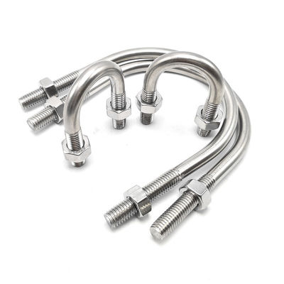 DIN Standard M4 M5 M6 Aço inoxidável SS304 Anchor Bolt J Hook Bolt U Bolt por OEM aceitável
