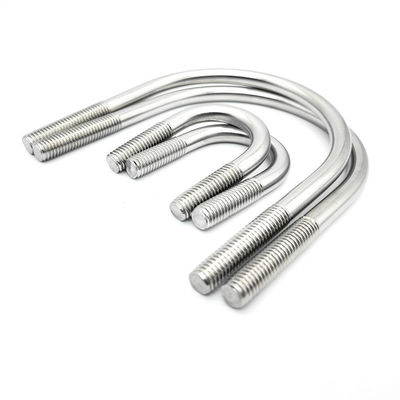 DIN Standard M4 M5 M6 Aço inoxidável SS304 Anchor Bolt J Hook Bolt U Bolt por OEM aceitável
