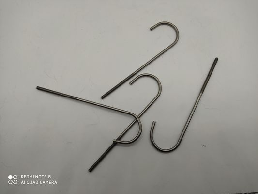 DIN Standard M4 M5 M6 Aço inoxidável SS304 Anchor Bolt J Hook Bolt U Bolt por OEM aceitável