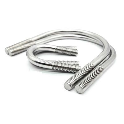 DIN Standard M4 M5 M6 Aço inoxidável SS304 Anchor Bolt J Hook Bolt U Bolt por OEM aceitável