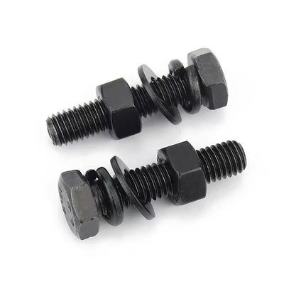 DIN933 parafuso hexadecimal e porca com lavadora Todos os tamanhos de fio padrão personalizados pela Perno Steel