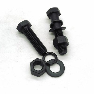 DIN933 parafuso hexadecimal e porca com lavadora Todos os tamanhos de fio padrão personalizados pela Perno Steel