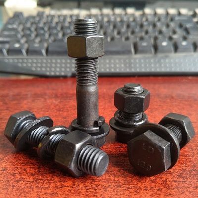 DIN933 parafuso hexadecimal e porca com lavadora Todos os tamanhos de fio padrão personalizados pela Perno Steel