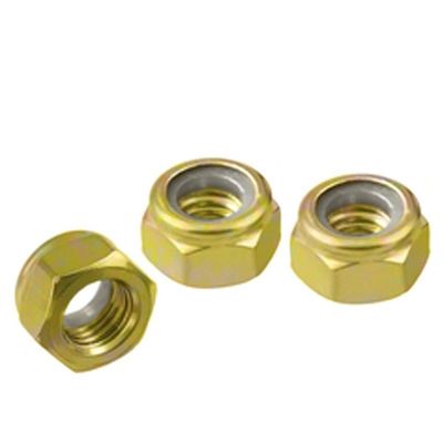 DIN985 Ferramenta de fixação galvanizada hexadecimal de bloqueio preto Grau 4.8/6.8/8.8/10.9/12.9