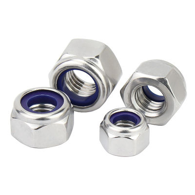 DIN985 Ferramenta de fixação galvanizada hexadecimal de bloqueio preto Grau 4.8/6.8/8.8/10.9/12.9
