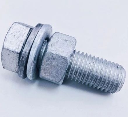 Bolto galvanizado a quente DIN933 DIN934 para desempenho de longa duração