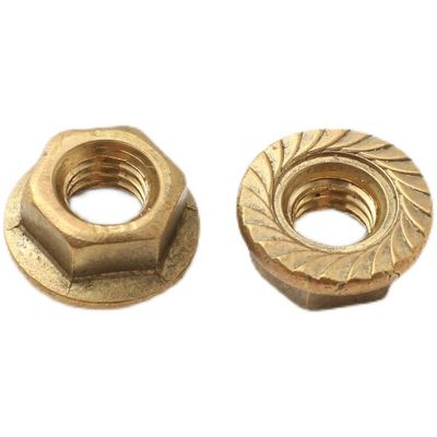 M2-M30 Noz de bloqueio de nylon de aço inoxidável 304 simples DIN6923 para aplicações de carga pesada