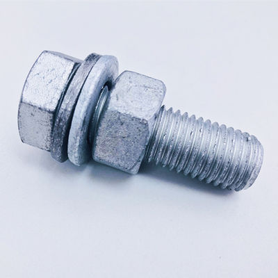 Bolto galvanizado a quente DIN933 DIN934 para desempenho de longa duração