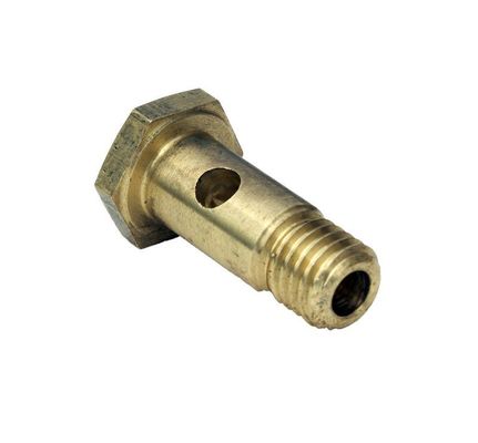 Ferrolho de óleo de banjo de aço inoxidável/carbono com mangueira de travagem de buraco Ferrolho oculto duplo e único