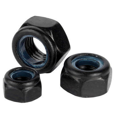Ferramenta de fixação DIN985 Metric Hex Flange de aço inoxidável Nylon Lock Nut