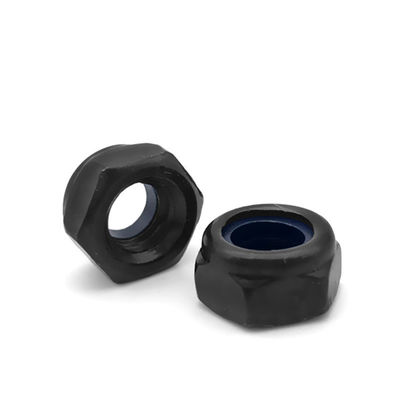 Ferramenta de fixação DIN985 Metric Hex Flange de aço inoxidável Nylon Lock Nut
