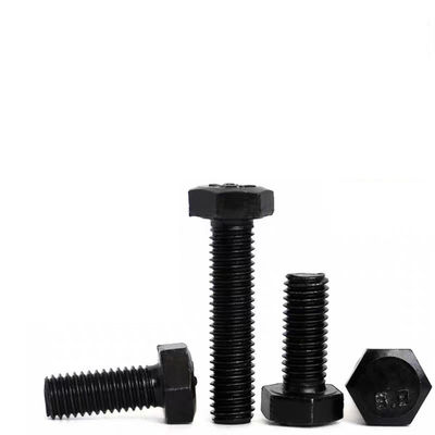 Zn HDG DIN933 931 Parafuso e porca hexadecimais M2-M100 com excelente resistência à corrosão