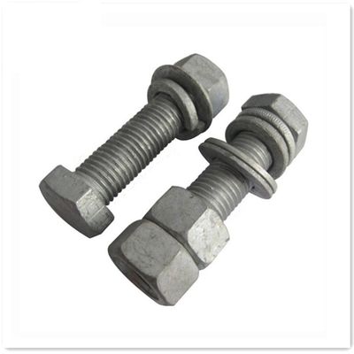 Ferramentas de construção profissional de parafusos hexadecimais e porcas Din933/Din931 em tamanho personalizado para construção