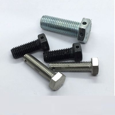 Ferramentas de construção profissional de parafusos hexadecimais e porcas Din933/Din931 em tamanho personalizado para construção